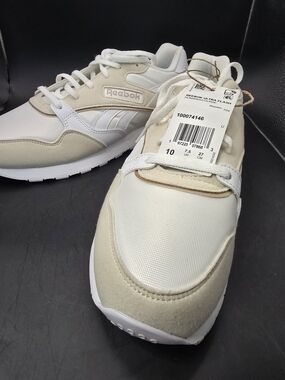 Reebok Neutral Tone Runner Sneakers - White & Beige